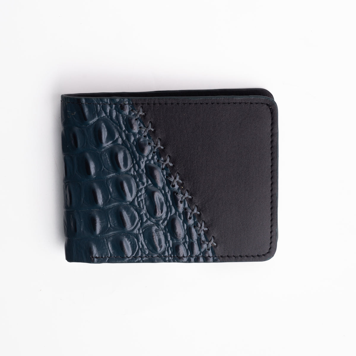 Bifold Croc Wallet