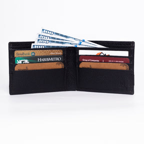 Bifold with Hair Strip on