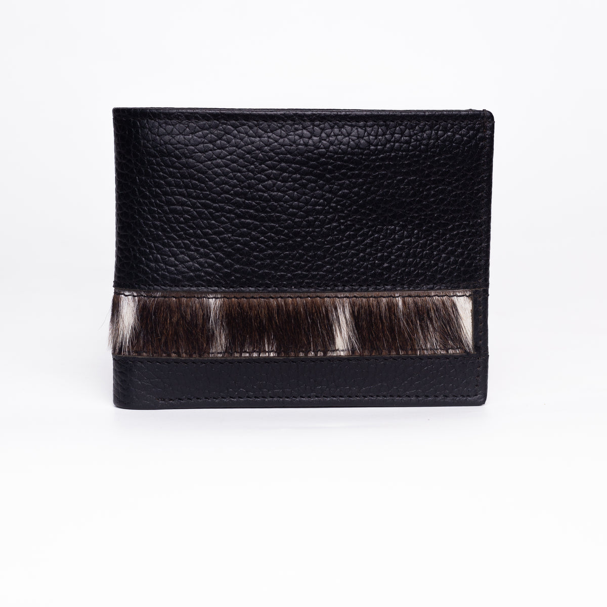 Bifold with Hair Strip on