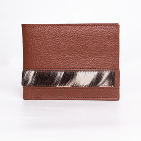 Bifold with Hair Strip on