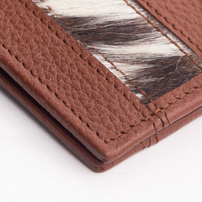 Bifold with Hair Strip on