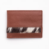 Bifold with Hair Strip on